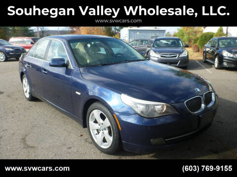 2008 BMW 5 Series for sale at Souhegan Valley Wholesale, LLC. in Milford NH