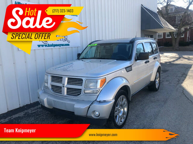 2011 Dodge Nitro for sale at Team Knipmeyer in Beardstown IL