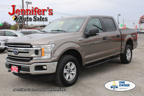 2018 Ford F-150 for sale at Jennifer's Auto Sales in Spokane Valley WA