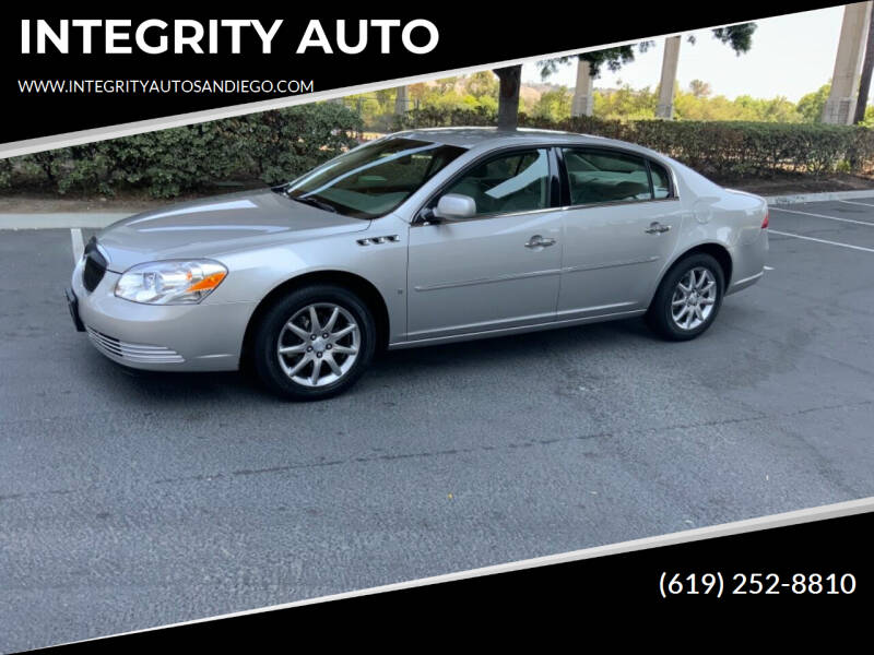 2007 Buick Lucerne for sale at INTEGRITY AUTO in San Diego CA
