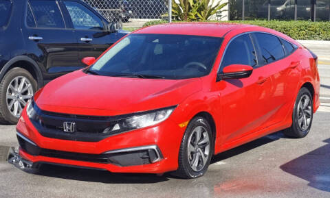 2019 Honda Civic for sale at H.A. Twins Corp in Miami FL