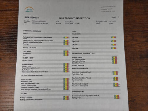 2021 Subaru Ascent Touring