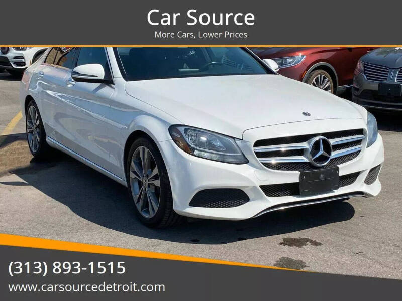 2017 Mercedes-Benz C-Class for sale at Car Source in Detroit MI