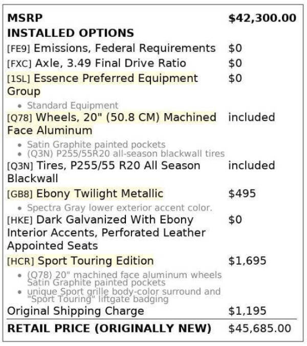 2021 Buick Enclave Essence