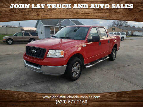 2005 Ford F-150 for sale at John Lay Truck and Auto Sales in Independence KS