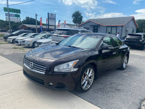 2010 Nissan Maxima for sale at AUTOBAHN MOTORSPORTS INC in Orlando FL