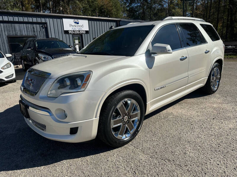 2012 GMC Acadia for sale at Preferred Auto Sales in Whitehouse TX