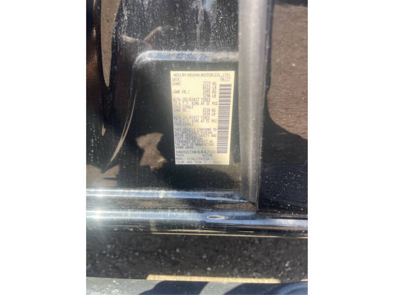 2022 Nissan Frontier