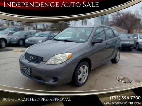 2006 Toyota Matrix for sale at Independence Auto Sale in Bordentown NJ
