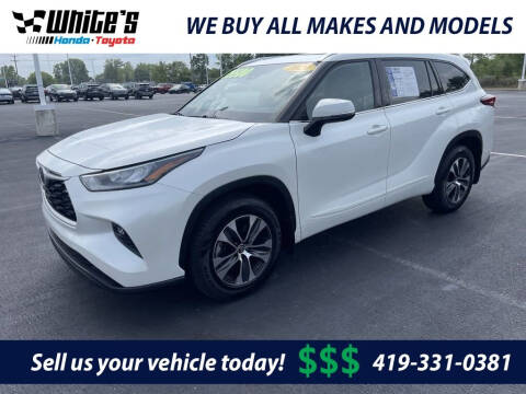 2020 Toyota Highlander for sale at White's Honda Toyota of Lima in Lima OH