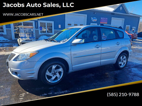 2005 Pontiac Vibe for sale at Jacobs Auto Sales, LLC in Spencerport NY