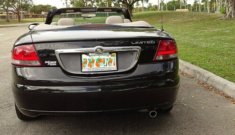 2005 Chrysler Sebring Limited