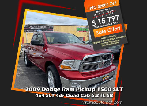2009 Dodge Ram Pickup 1500 for sale at Virginia Auto Mall in Woodford VA