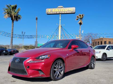 2014 Lexus IS 250 for sale at A MOTORS SALES AND FINANCE - 5630 San Pedro Ave in San Antonio TX