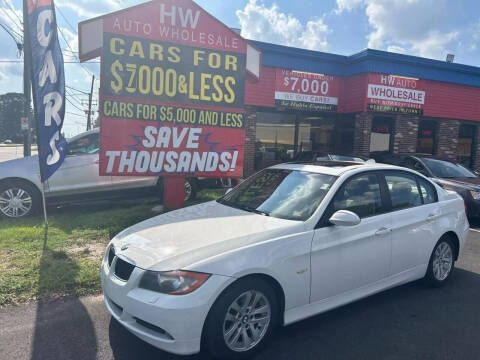 2007 BMW 3 Series for sale at HW Auto Wholesale in Norfolk VA