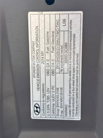 2014 Hyundai Santa Fe GLS