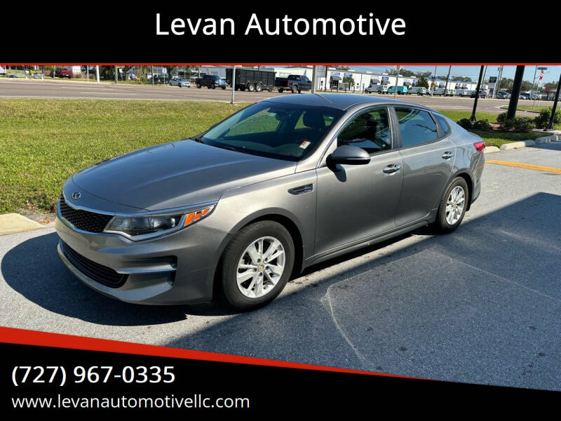 2017 Kia Optima for sale at Levan Automotive in Largo FL