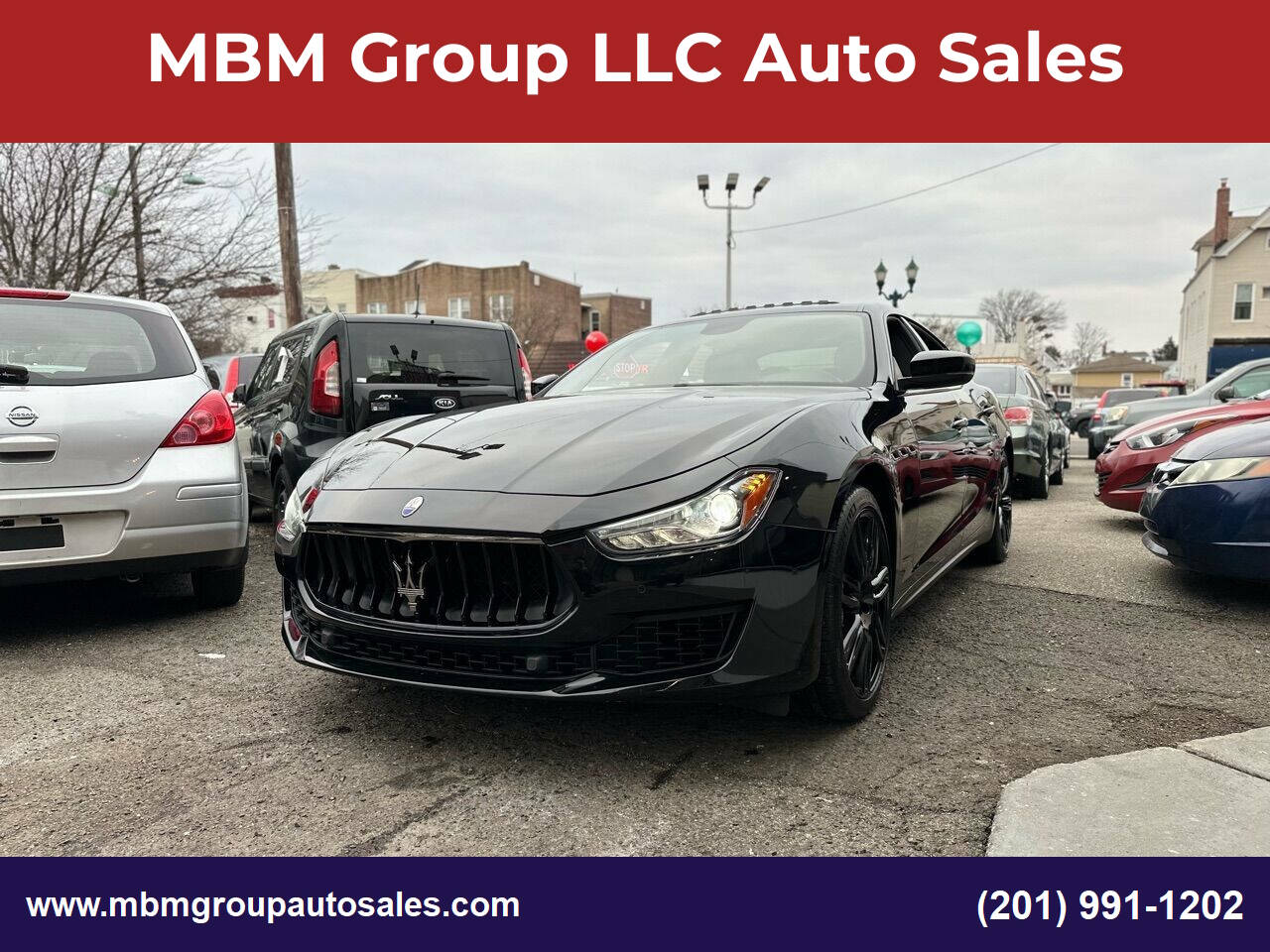 2018 Maserati Ghibli for sale at MBM Group LLC Auto Sales in Kearny, NJ