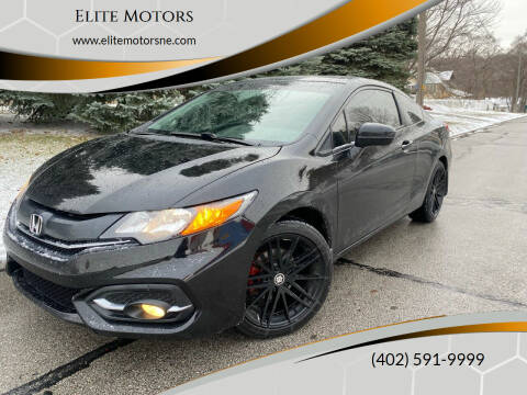 2015 Honda Civic for sale at Elite Motors in Bellevue NE