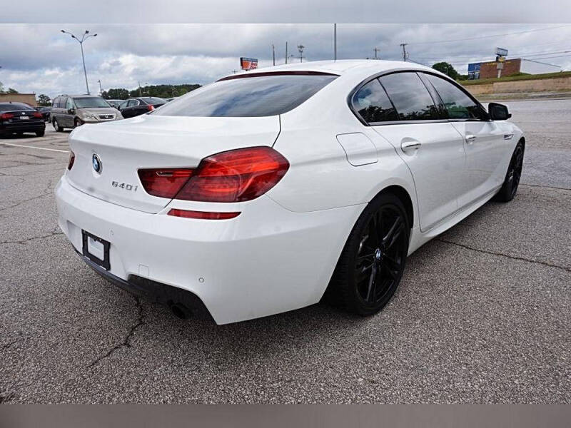 2015 BMW 6 Series 640i Gran Coupe