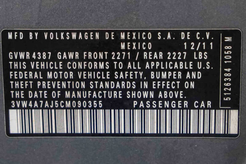 2012 Volkswagen Jetta