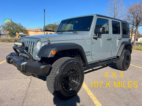 2014 Jeep Wrangler Unlimited for sale at SPEEDWAY MOTORS in Alexandria LA
