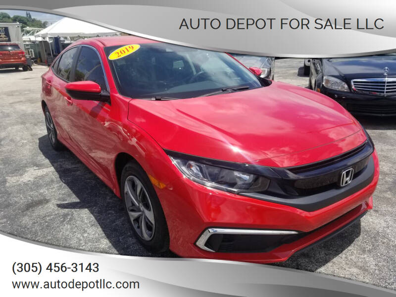 2019 Honda Civic for sale at Vicky Auto Sales llc in Miami FL