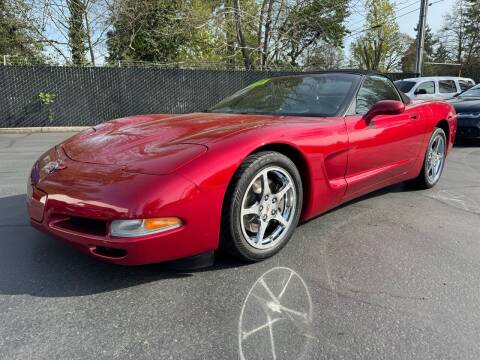 2002 Chevrolet Corvette for sale at LULAY'S CAR CONNECTION in Salem OR