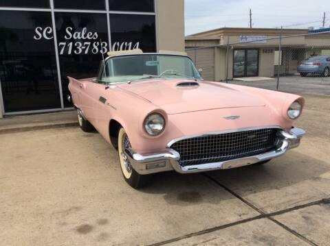 1957 Ford Thunderbird for sale at SC SALES INC in Houston TX