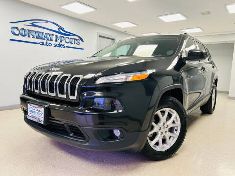 2015 Jeep Cherokee for sale at Conway Imports in Streamwood IL