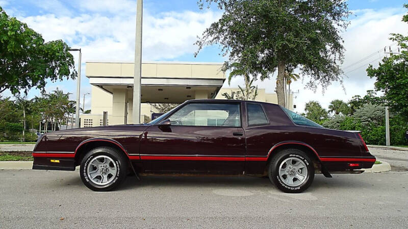 1987 Chevrolet Monte Carlo for sale at Premier Luxury Cars in Oakland Park FL