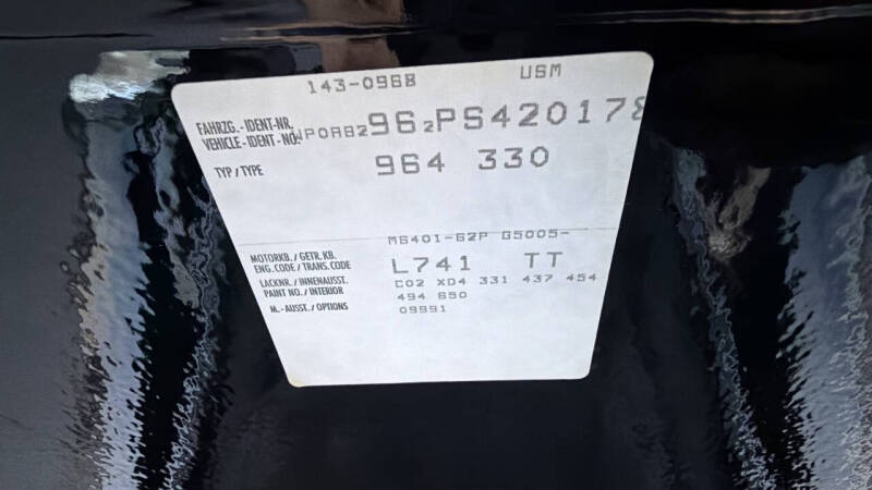 1993 Porsche 911 Carrera 2