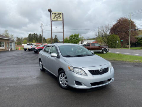 2009 Toyota Corolla for sale at Conklin Cycle Center in Binghamton NY