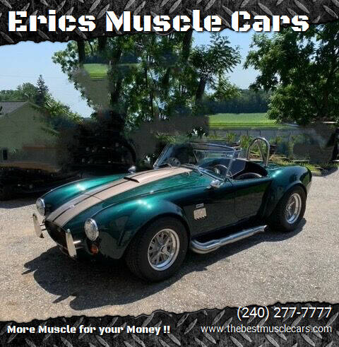 1966 Shelby Cobra for sale at Erics Muscle Cars in Clarksburg MD