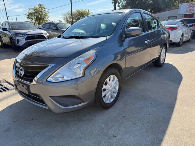 2019 Nissan Versa for sale at CARMICHAEL AUTOMOTIVE in Houston, TX