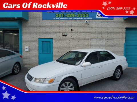 2001 Toyota Camry for sale at Cars Of Rockville in Rockville MD