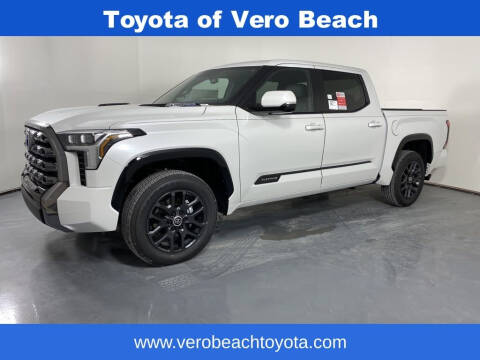 2024 Toyota Tundra for sale at PHIL SMITH AUTOMOTIVE GROUP - Toyota Kia of Vero Beach in Vero Beach FL