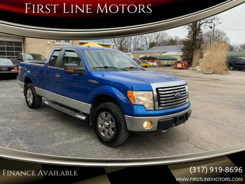 2010 Ford F-150 for sale at First Line Motors in Brownsburg IN