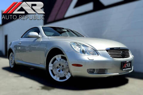 2002 Lexus SC 430 for sale at Auto Republic Fullerton in Fullerton CA