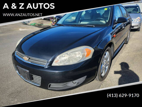 2011 Chevrolet Impala for sale at A & Z AUTOS in Westfield MA