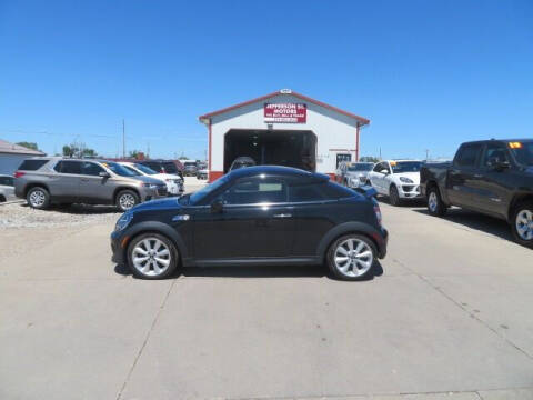 2014 MINI Coupe for sale at Jefferson St Motors in Waterloo IA