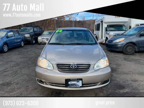 2008 Toyota Corolla for sale at 77 Auto Mall in Newark NJ