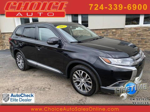2017 Mitsubishi Outlander for sale at CHOICE AUTO SALES in Murrysville PA