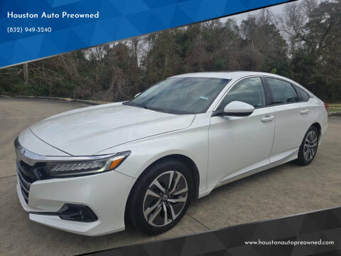 2021 Honda Accord Hybrid for sale at Houston Auto Preowned in Houston TX