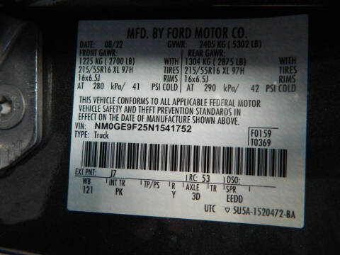 2022 Ford Transit Connect XLT