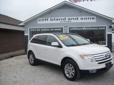 2010 Ford Edge for sale at Cliff Bland & Sons Used Cars in El Dorado Springs MO