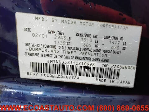 2001 Mazda MX-5 Miata