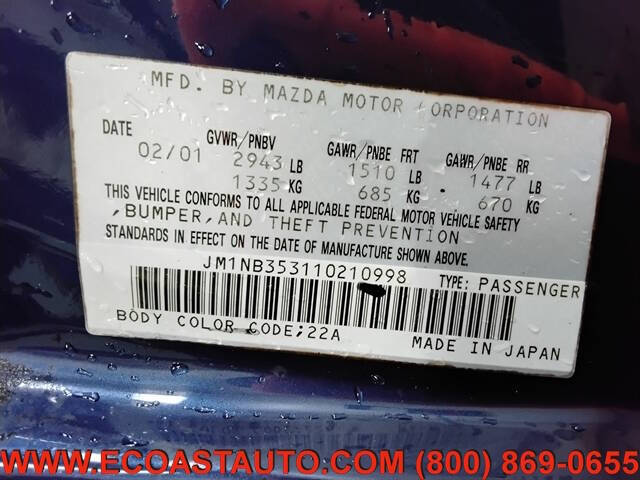 2001 Mazda MX-5 Miata