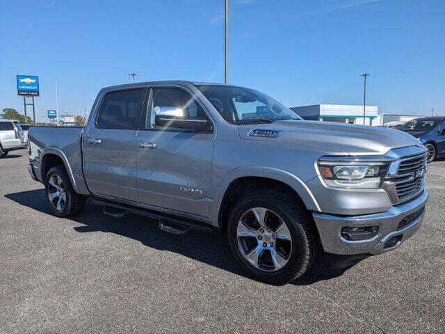 Used 2019 RAM Ram 1500 Pickup Laramie with VIN 1C6SRFJT2KN518067 for sale in Douglas, GA