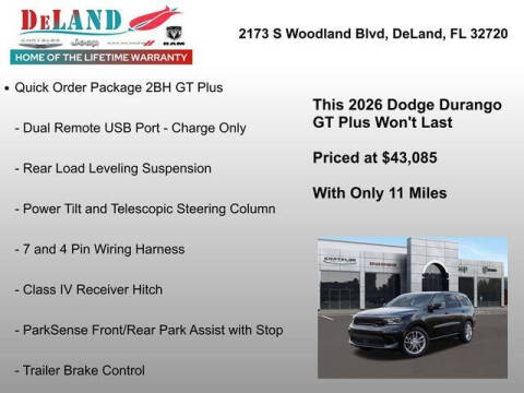 2026 Dodge Durango GT Plus